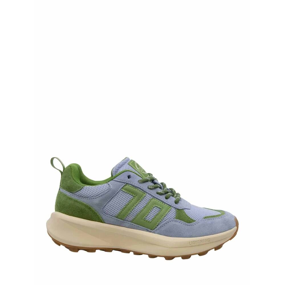NEW BACK 70 women's lightning sneakers in sky light green - Picture 2 of 4